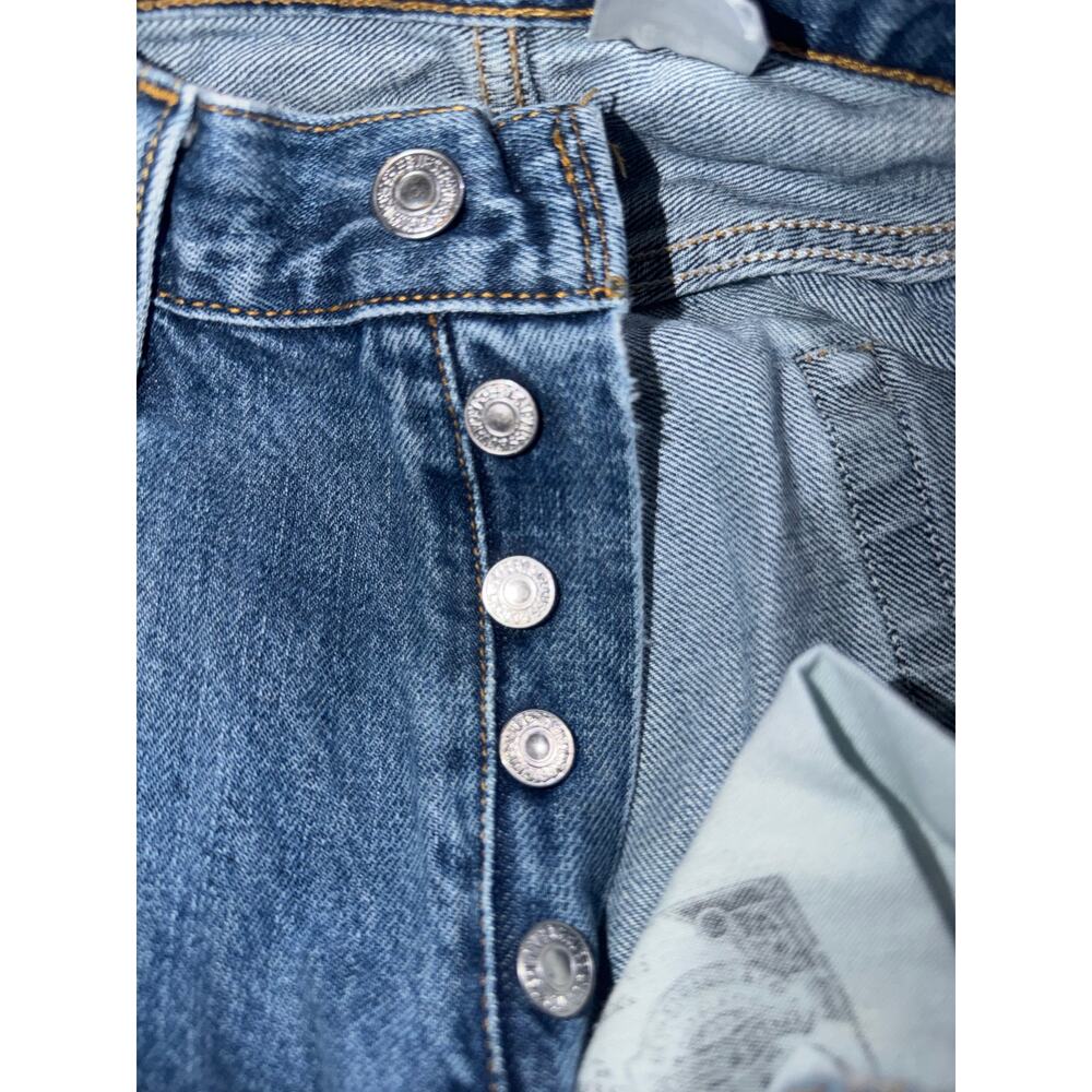 Levi’s Strauss men’s vintage 501 butterfly blue jeans - Picture 5 of 16